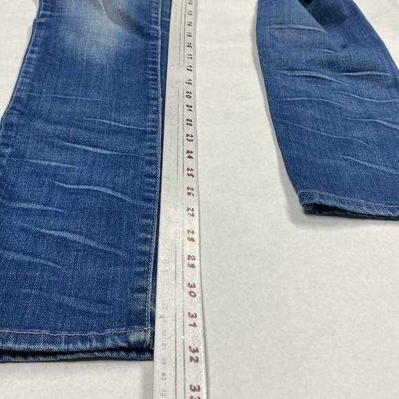 Women’s Soundgirl Jeans patched distressed ripped skinny cool worn in juniors 1 - Picture 4 of 4